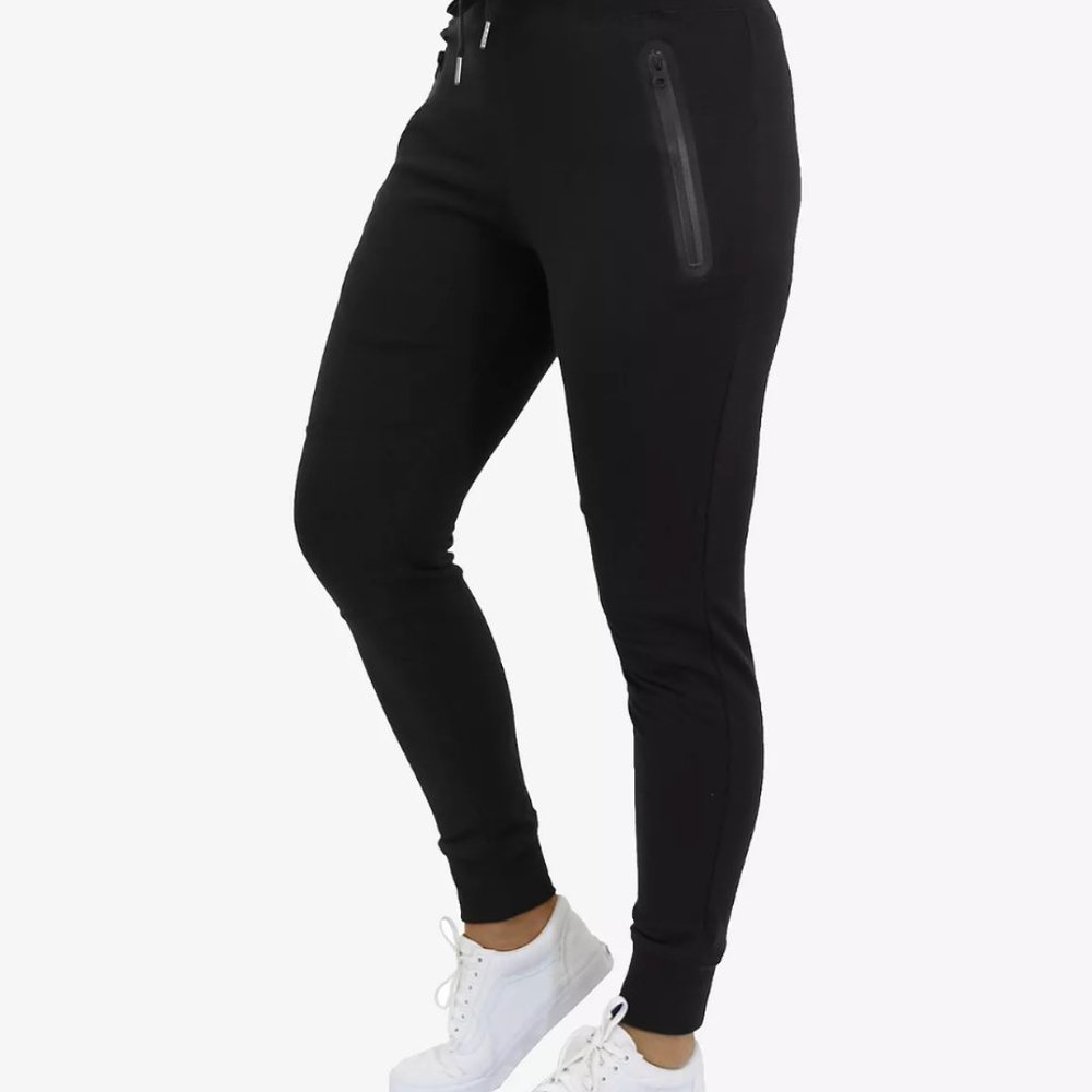 Women's Heavyweight Relaxed Fit Fleece Jogger Sweatpants, Never Worn, Size: XL